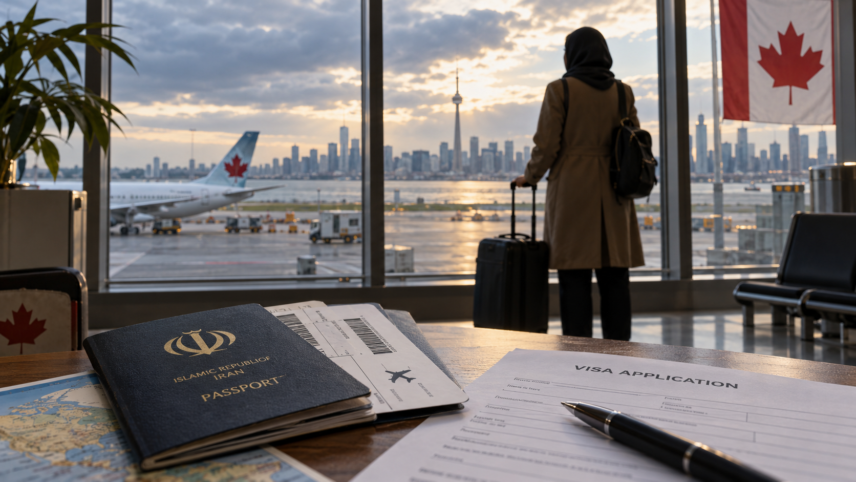 ویزای توریستی کانادا برای ایرانیان در دوران جنگ؛ آیا Visitor Visa هنوز شانس واقعی دارد؟